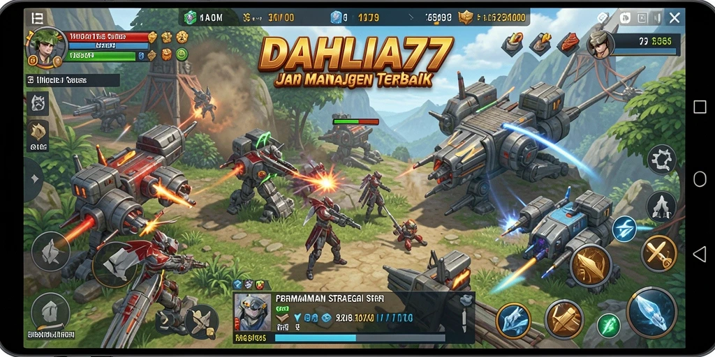 Screenshot DAHLIA77 menampilkan pengalaman gameplay SLG yang mendebarkan.