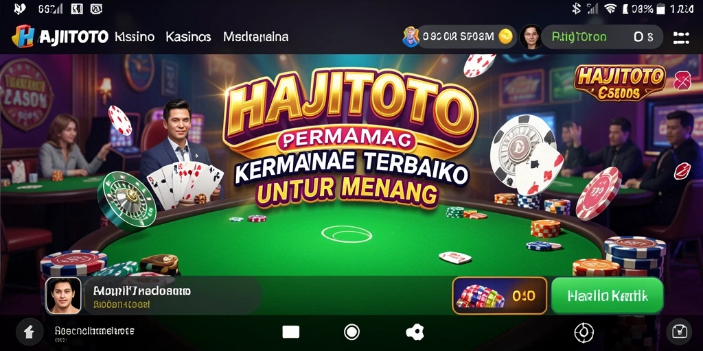 Tampilan gameplay menarik dan mendebarkan dari HAJITOTO.