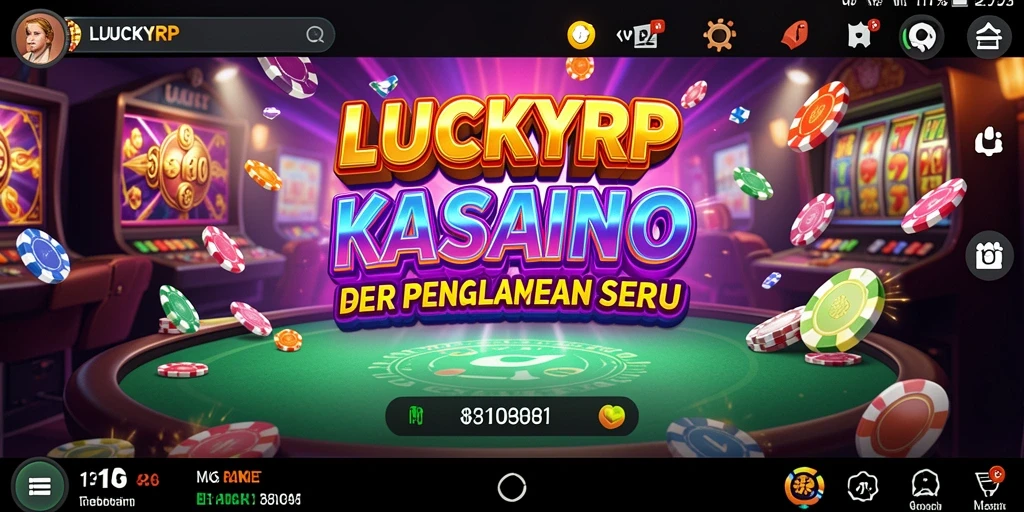 Tampilan permainan Kasino yang menegangkan di LUCKYRP.