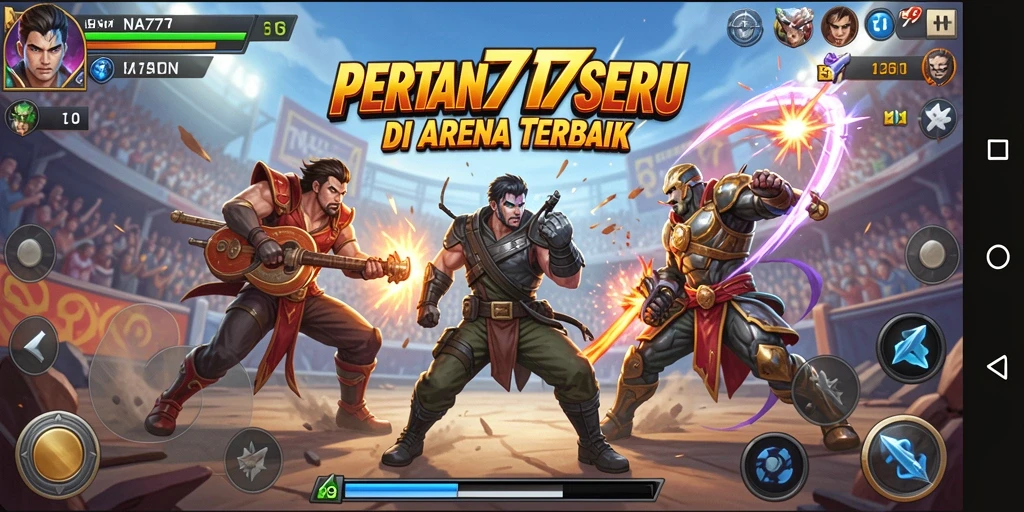 Tampilan gameplay NA777 yang mendebarkan dan penuh aksi Fighting.