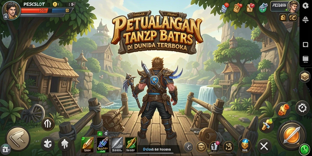 Tampilan gameplay menarik di dunia terbuka PESGSLOT.